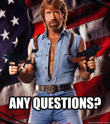 Chuck Norris: Questions?