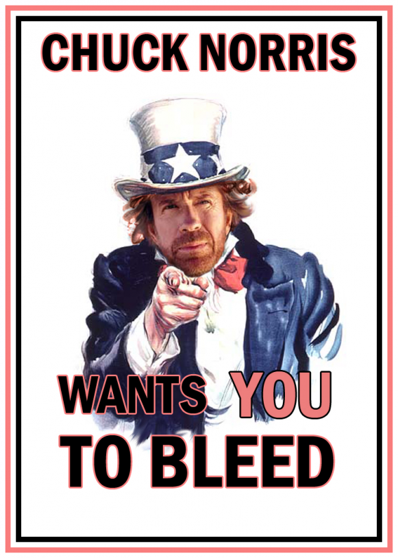 Chuck Norris: Wants You