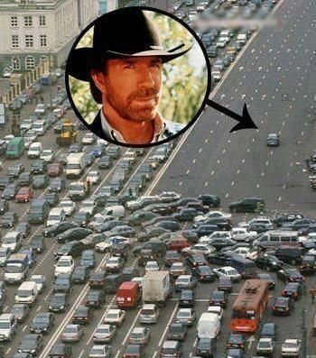 Chuck Norris: traffic